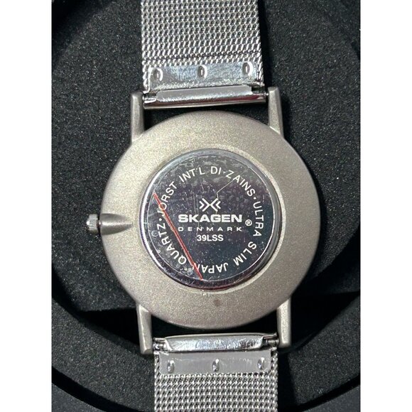Skagen Denmark Steel® Mesh Band Unisex Watch in Silver main image 7